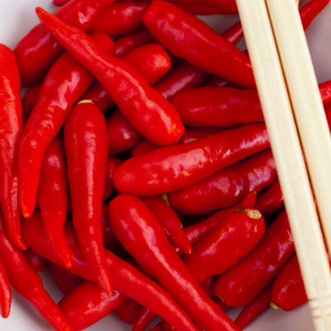 Bird's Eye Chili Pepper (Whole Dried)